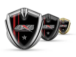 Metal Emblem Badge Modern Look Tuning Style